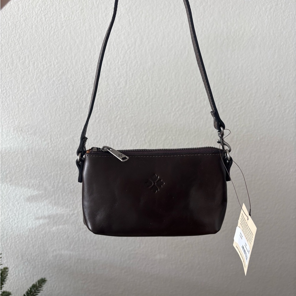 Brown Leather Shoulder Bag